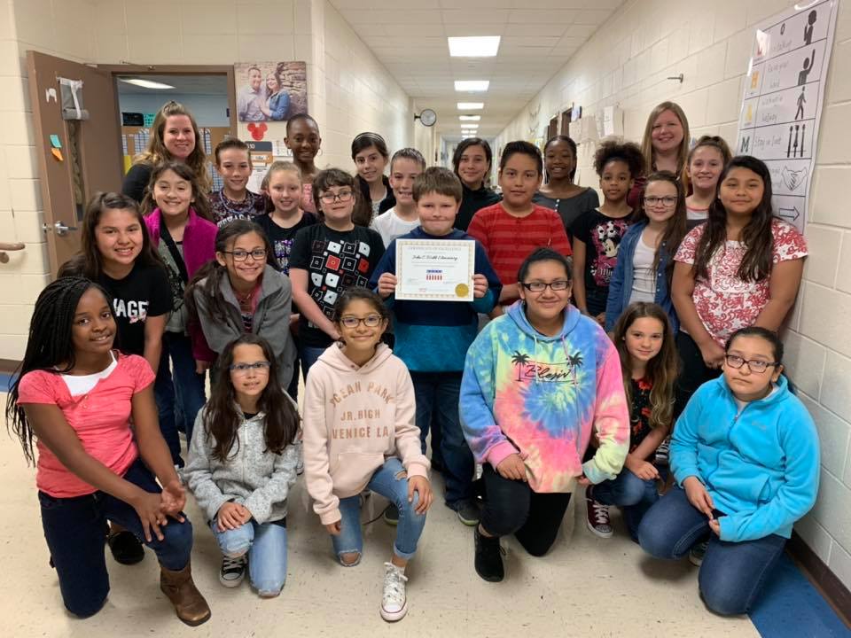 Webb Elementary student council receives award | Navasota Examiner