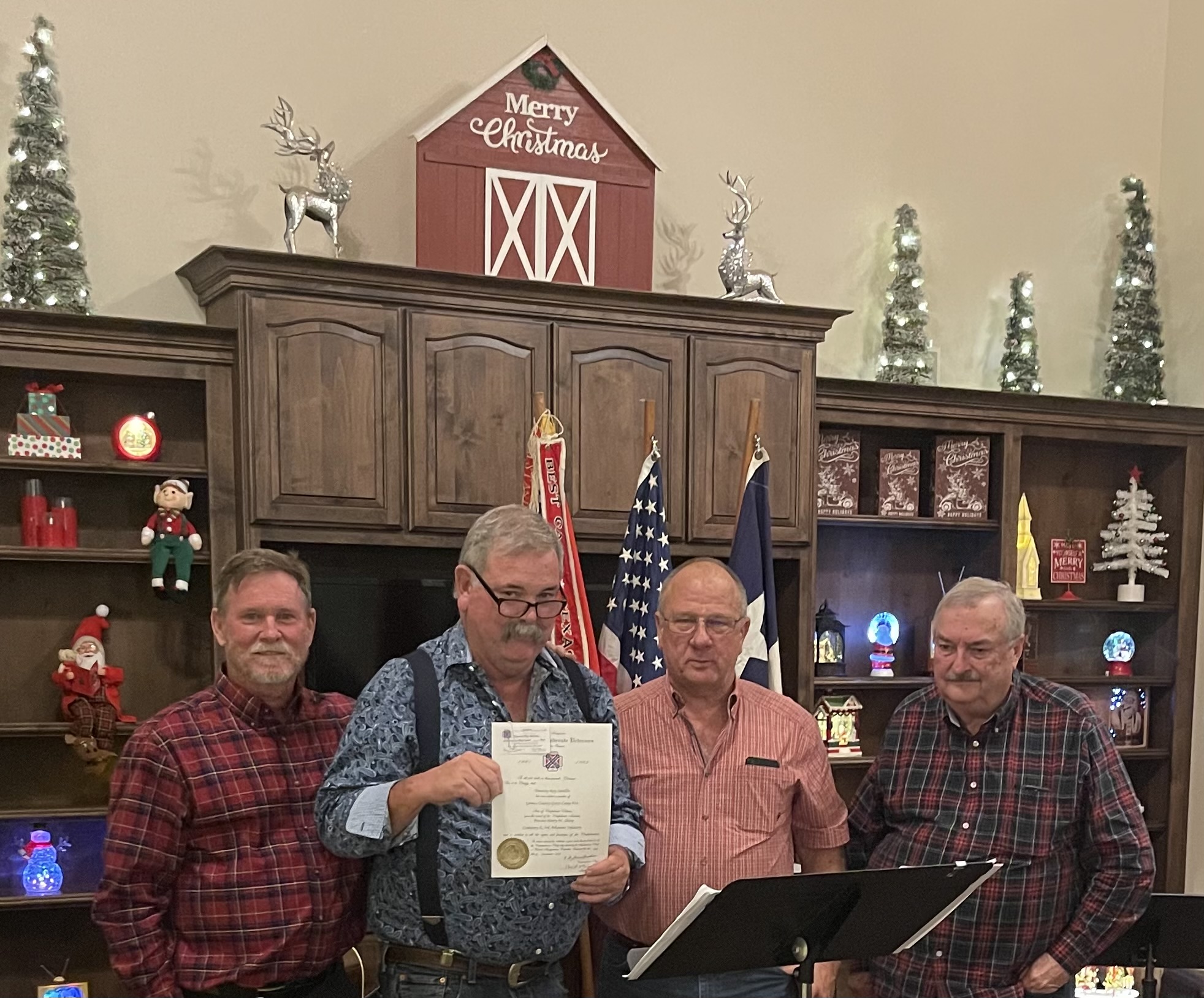 Grimes County Greys celebrate Christmas Navasota Examiner